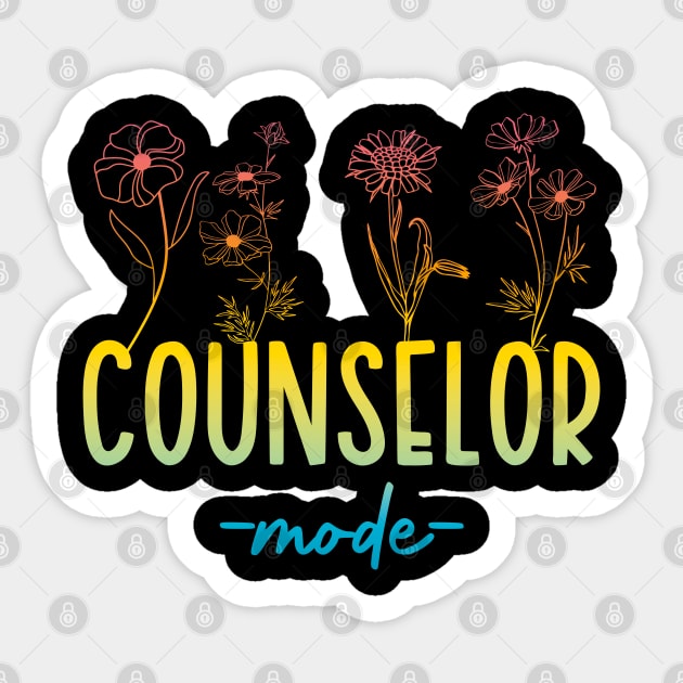 School Counselor Sticker by Xtian Dela ✅